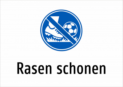 Rasen schonen