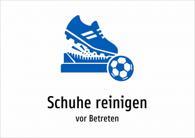 Schuhe reinigen - vor Betreten