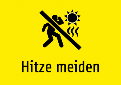 Hitze meiden