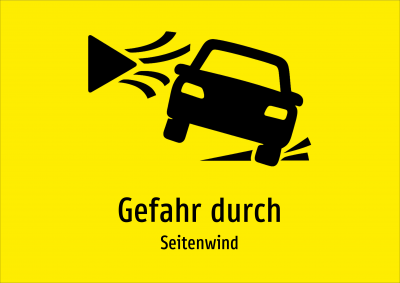 Gefahr durch - Seitenwind