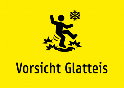 Vorsicht Glatteis