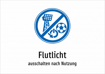 Flutlicht - ausschalten nach Nutzung