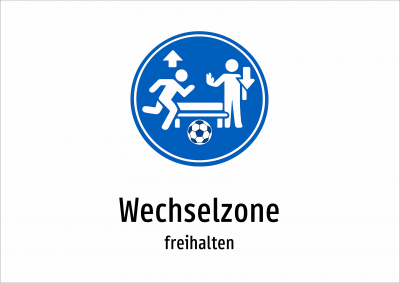 Wechselzone - freihalten
