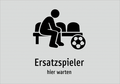 Ersatzspieler - hier warten