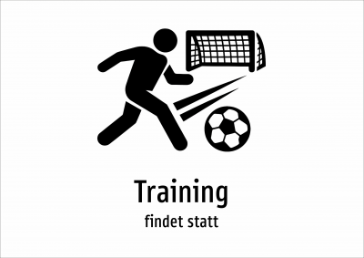 Training - findet statt