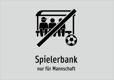 Spielerbank - nur für Mannschaft