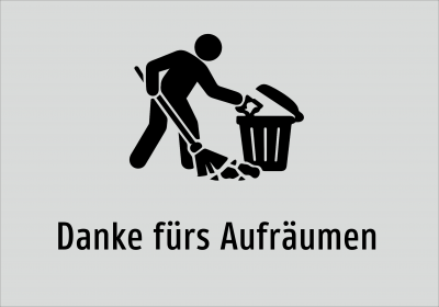 Danke fürs Aufräumen