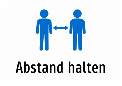 Abstand halten