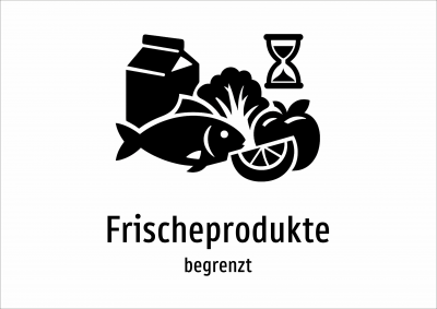 Frischeprodukte - begrenzt