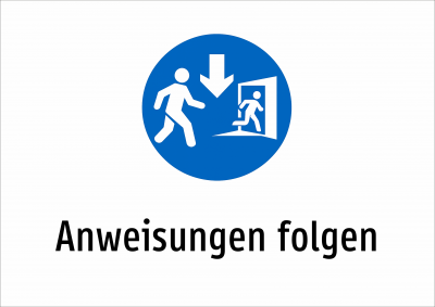 Anweisungen folgen