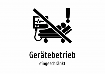 Gerätebetrieb - eingeschränkt