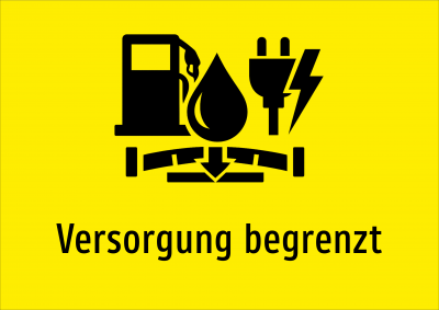 Versorgung begrenzt
