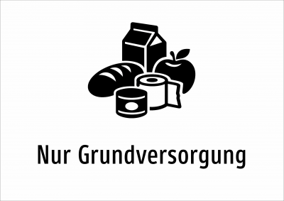 Nur Grundversorgung
