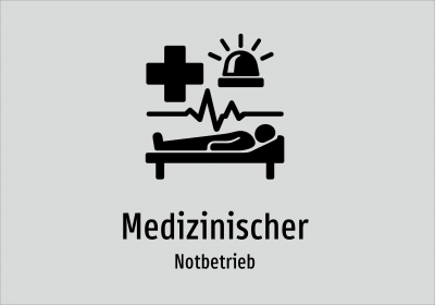Medizinischer - Notbetrieb