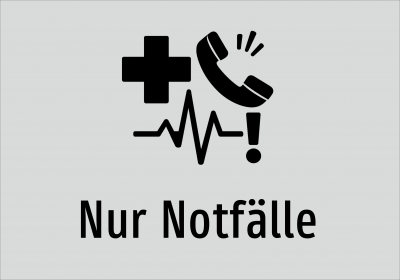 Nur Notfälle