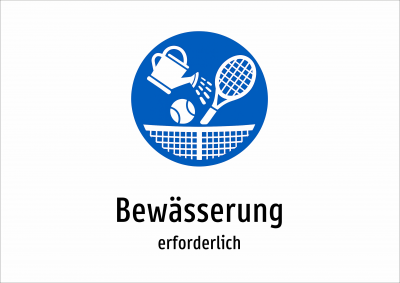 Bewässerung - erforderlich