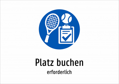 Platz buchen - erforderlich