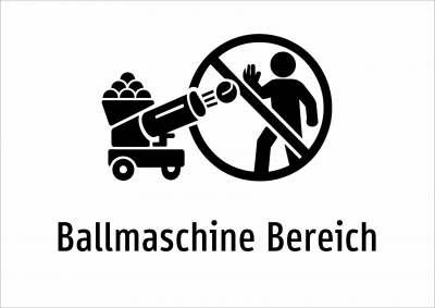 Ballmaschine Bereich