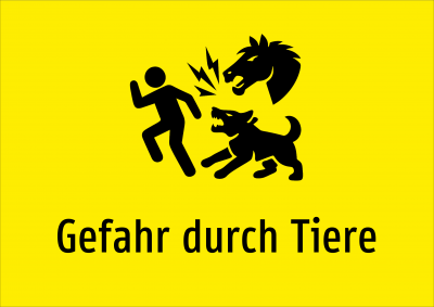 Gefahr durch Tiere