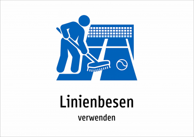 Linienbesen - verwenden