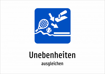 Unebenheiten - ausgleichen