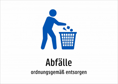 Abfälle - ordnungsgemäß entsorgen