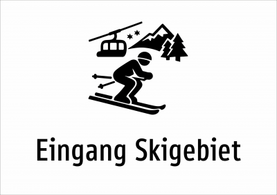 Eingang Skigebiet