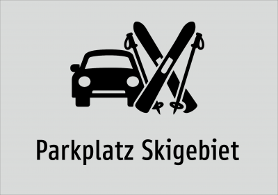 Parkplatz Skigebiet