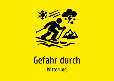 Gefahr durch - Witterung