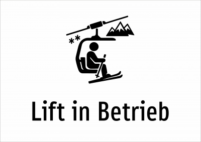 Lift in Betrieb
