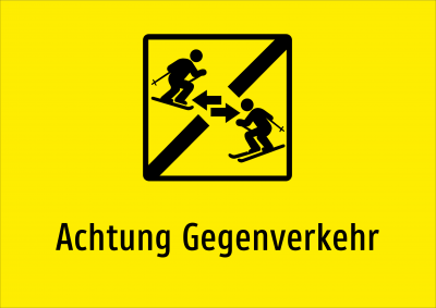 Achtung Gegenverkehr