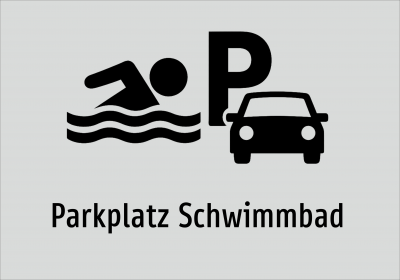 Parkplatz Schwimmbad