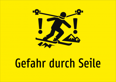 Gefahr durch Seile
