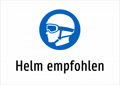 Helm empfohlen
