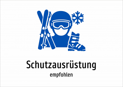 Schutzausrüstung - empfohlen