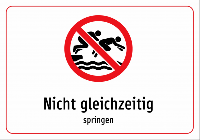 Nicht gleichzeitig - springen