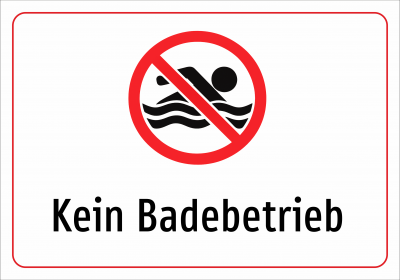 Kein Badebetrieb