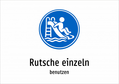 Rutsche einzeln - benutzen