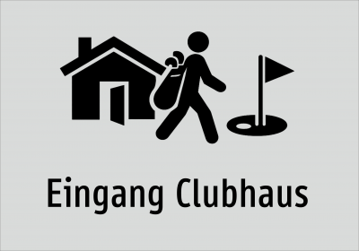 Eingang Clubhaus