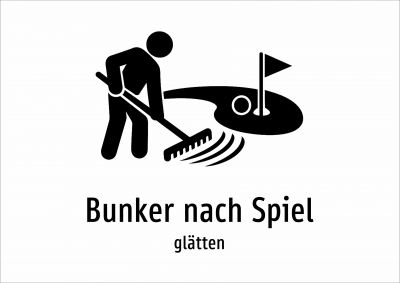 Bunker nach Spiel - glätten