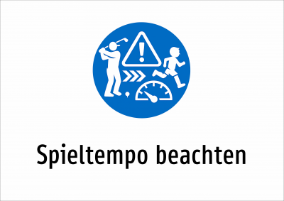 Spieltempo beachten