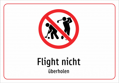 Flight nicht - überholen