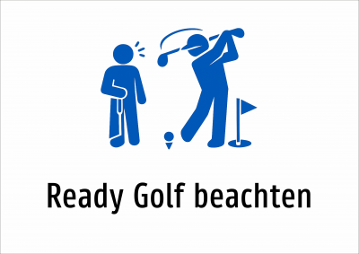 Ready Golf beachten