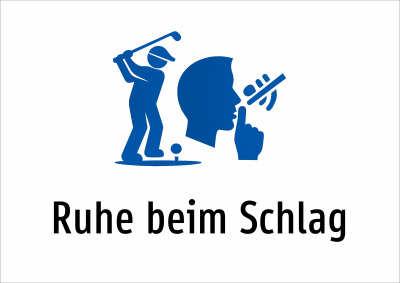 Ruhe beim Schlag