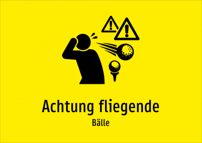 Achtung fliegende - Bälle