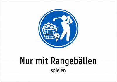 Nur mit Rangebällen - spielen