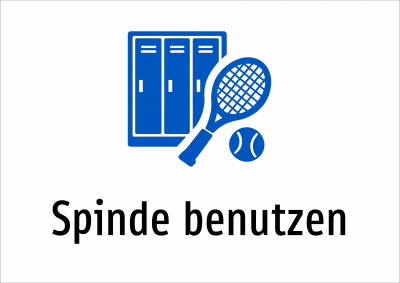 Spinde benutzen