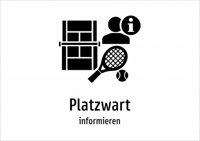 Platzwart - informieren