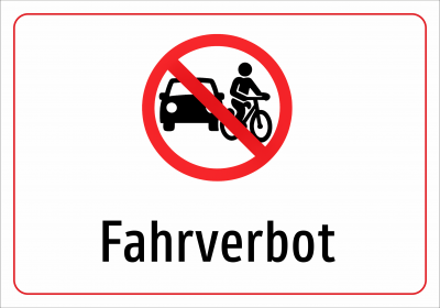 Fahrverbot