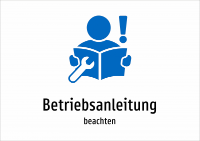 Betriebsanleitung - beachten